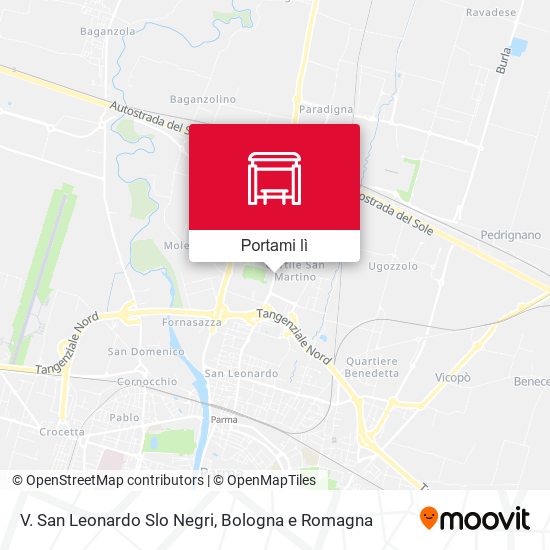 Mappa V. San Leonardo Slo Negri