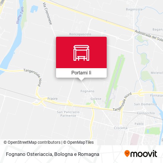 Mappa Fognano Osteriaccia
