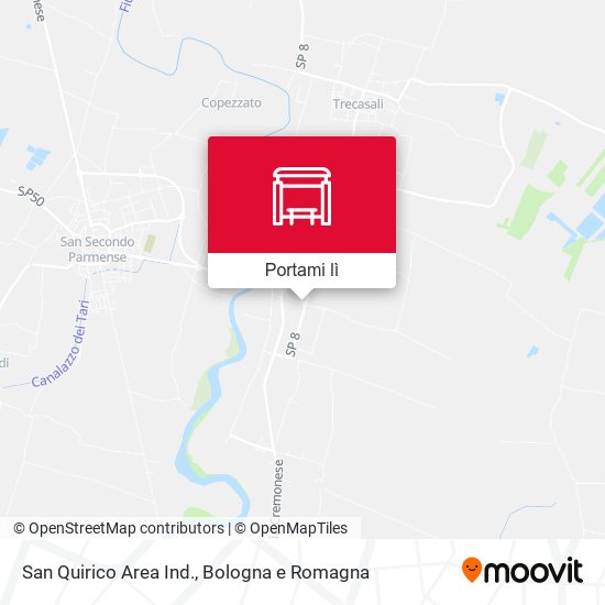 Mappa San Quirico Area Ind.