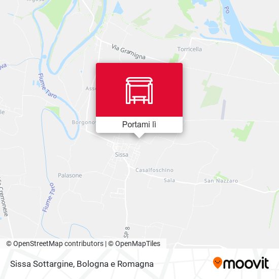 Mappa Sissa Sottargine