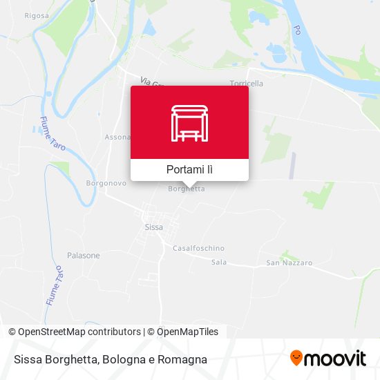 Mappa Sissa Borghetta