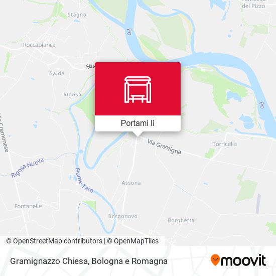 Mappa Gramignazzo Chiesa
