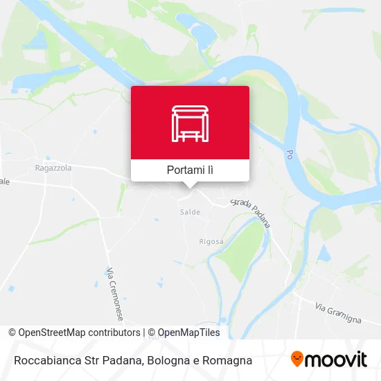 Mappa Roccabianca Str Padana
