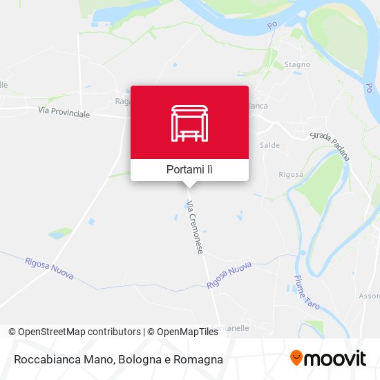 Mappa Roccabianca Mano