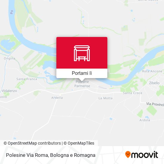 Mappa Polesine Via Roma