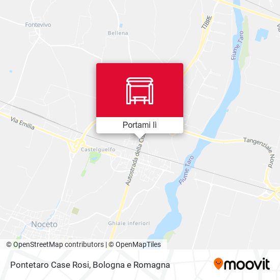 Mappa Pontetaro Case Rosi