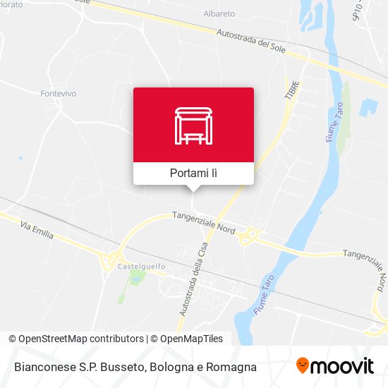 Mappa Bianconese S.P. Busseto
