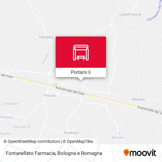 Mappa Fontanellato Farmacia