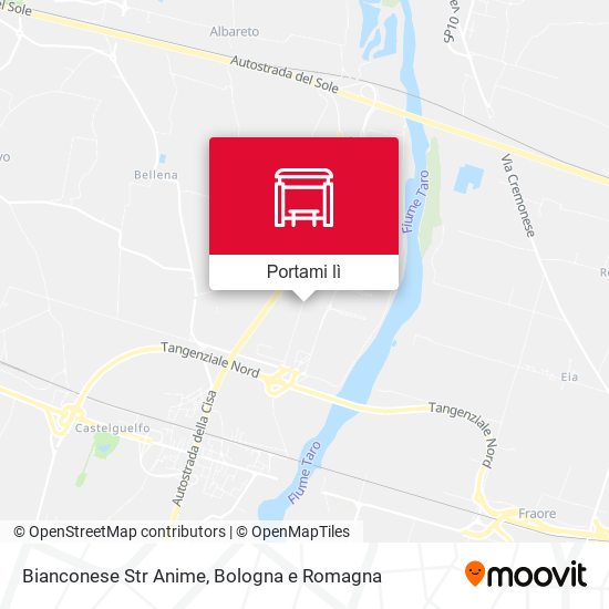 Mappa Bianconese Str Anime