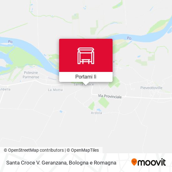 Mappa Santa Croce V. Geranzana