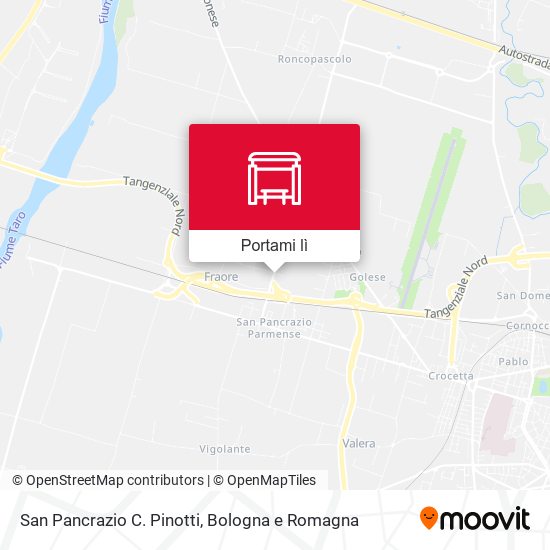 Mappa San Pancrazio C. Pinotti