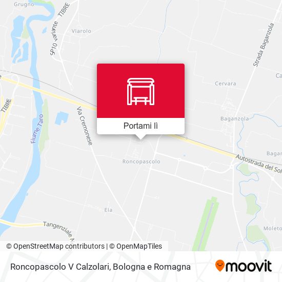 Mappa Roncopascolo V Calzolari