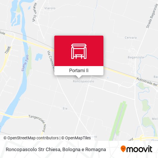 Mappa Roncopascolo Str Chiesa