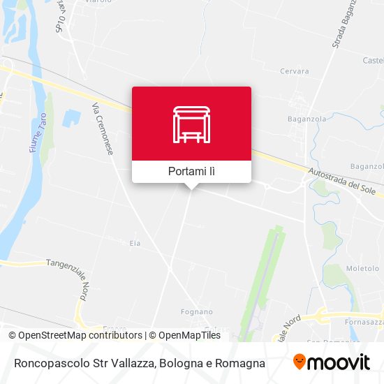 Mappa Roncopascolo Str Vallazza