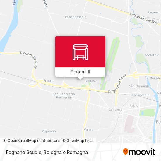 Mappa Fognano Scuole