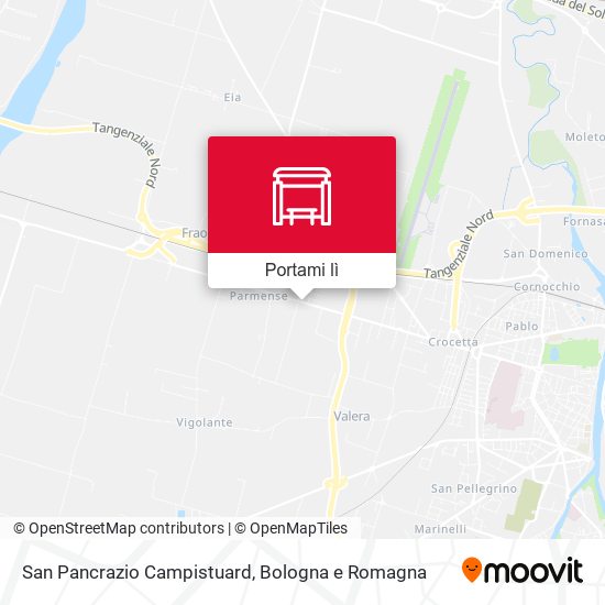 Mappa San Pancrazio Campistuard