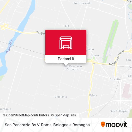Mappa San Pancrazio Bv V. Roma