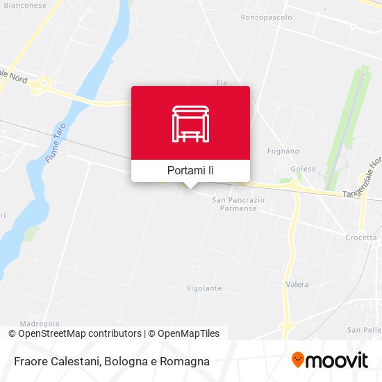 Mappa Fraore Calestani