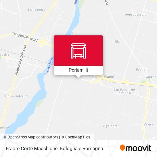Mappa Fraore Corte Macchione