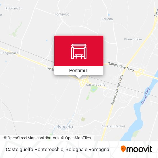 Mappa Castelguelfo Ponterecchio