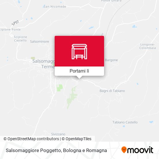 Mappa Salsomaggiore Poggetto