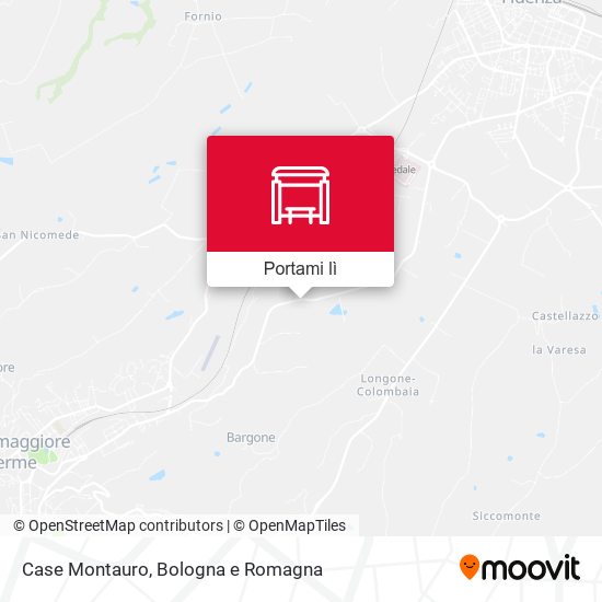 Mappa Case Montauro
