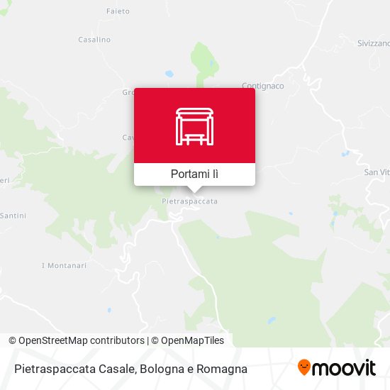 Mappa Pietraspaccata Casale