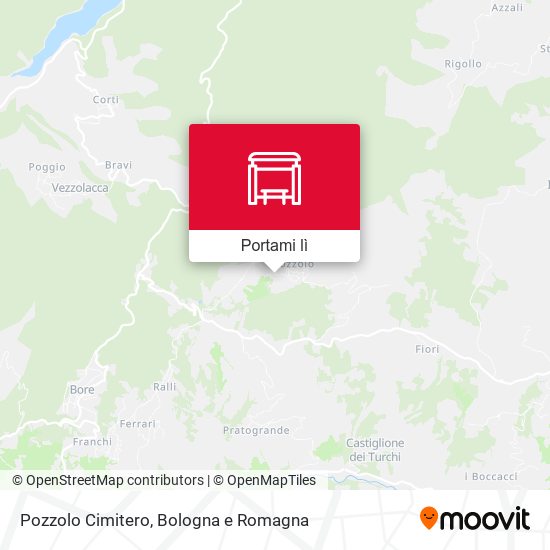 Mappa Pozzolo Cimitero