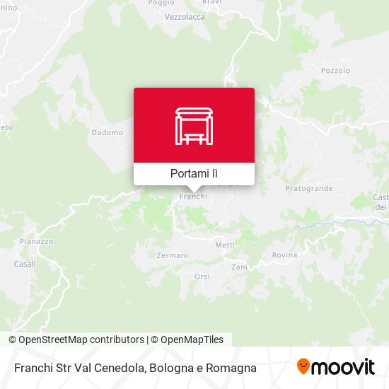 Mappa Franchi Str Val Cenedola