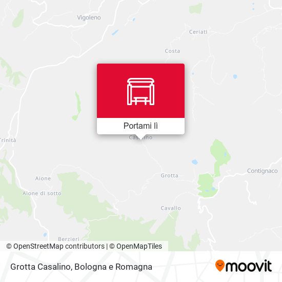 Mappa Grotta Casalino