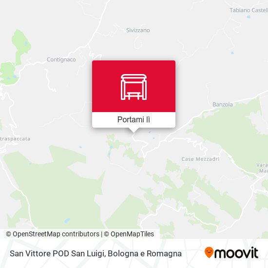 Mappa San Vittore POD San Luigi
