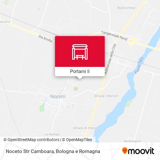 Mappa Noceto Str Camboara
