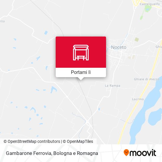 Mappa Gambarone Ferrovia