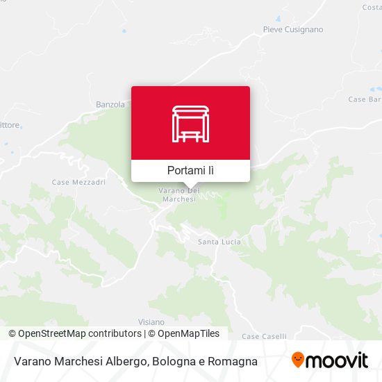 Mappa Varano Marchesi Albergo
