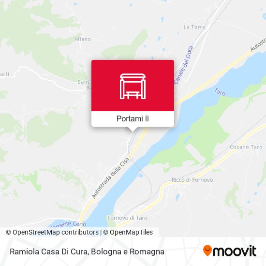 Mappa Ramiola Casa Di Cura