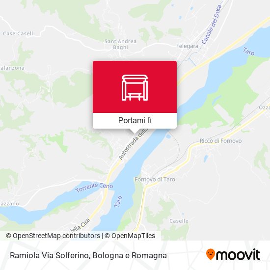 Mappa Ramiola Via Solferino