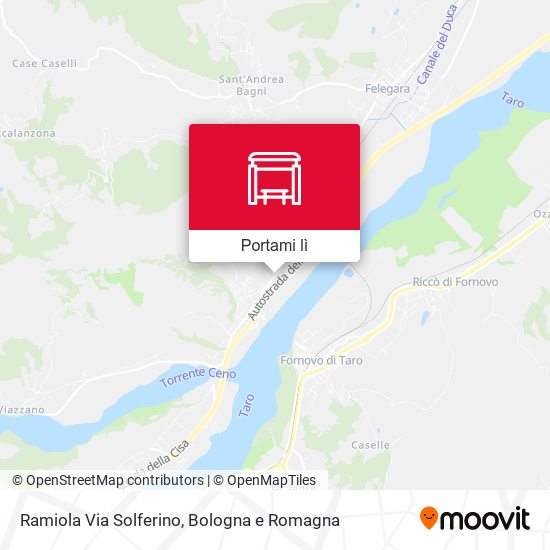 Mappa Ramiola Via Solferino