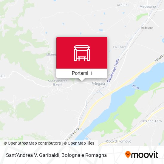 Mappa Sant'Andrea V. Garibaldi