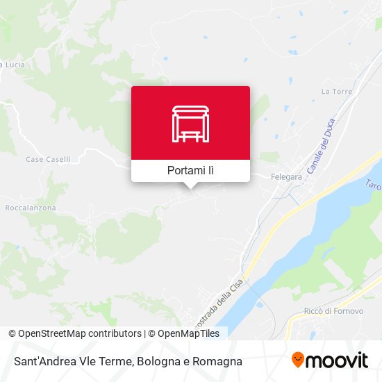 Mappa Sant'Andrea Vle Terme