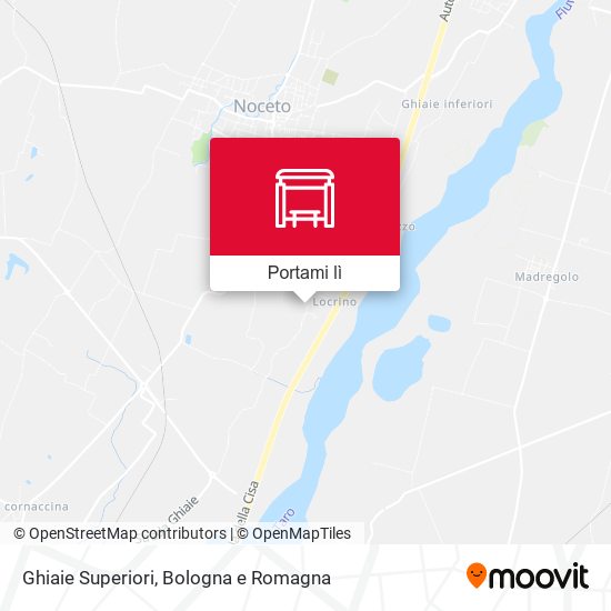 Mappa Ghiaie Superiori