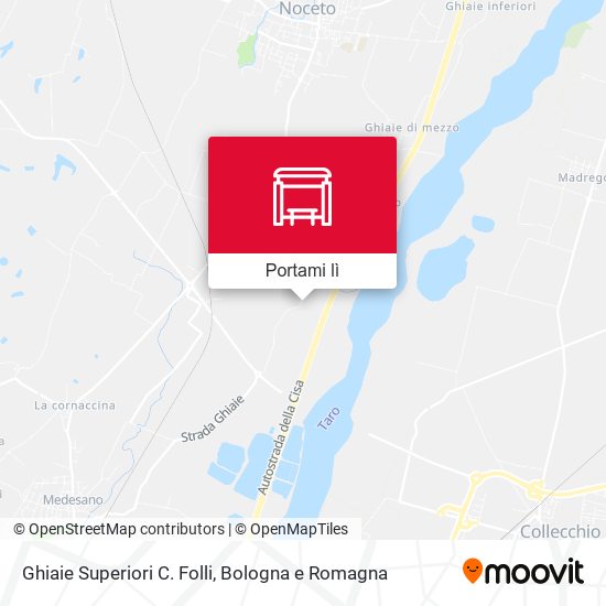 Mappa Ghiaie Superiori C. Folli