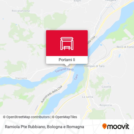 Mappa Ramiola Pte Rubbiano