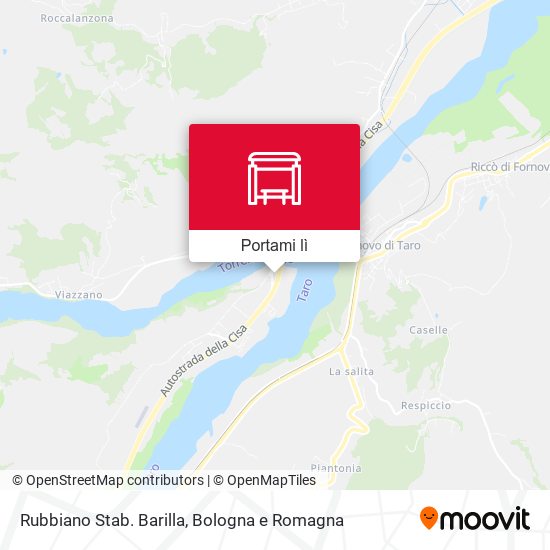 Mappa Rubbiano Stab. Barilla