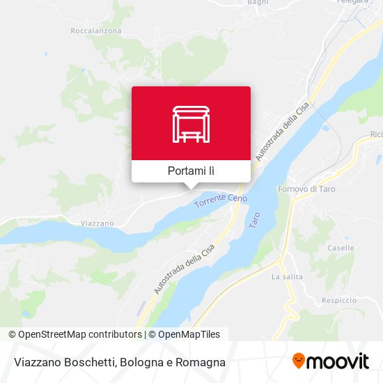 Mappa Viazzano Boschetti