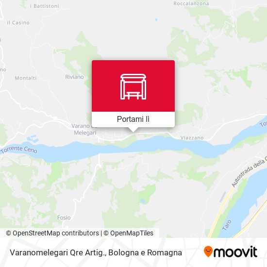 Mappa Varanomelegari Qre Artig.
