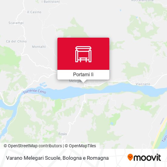 Mappa Varano Melegari Scuole