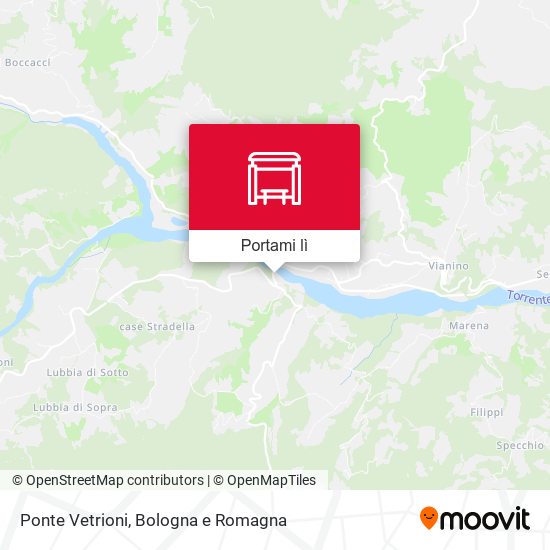 Mappa Ponte Vetrioni