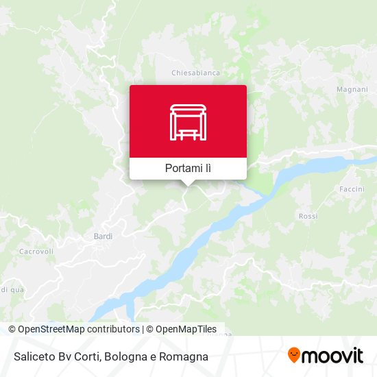 Mappa Saliceto Bv Corti