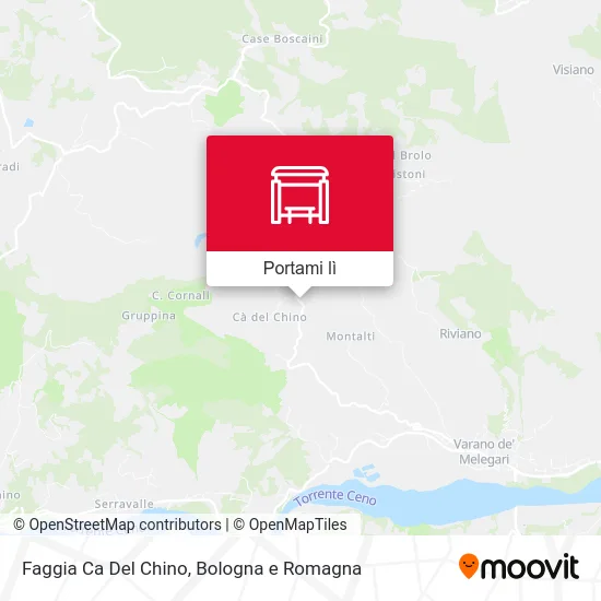 Mappa Faggia Ca Del Chino