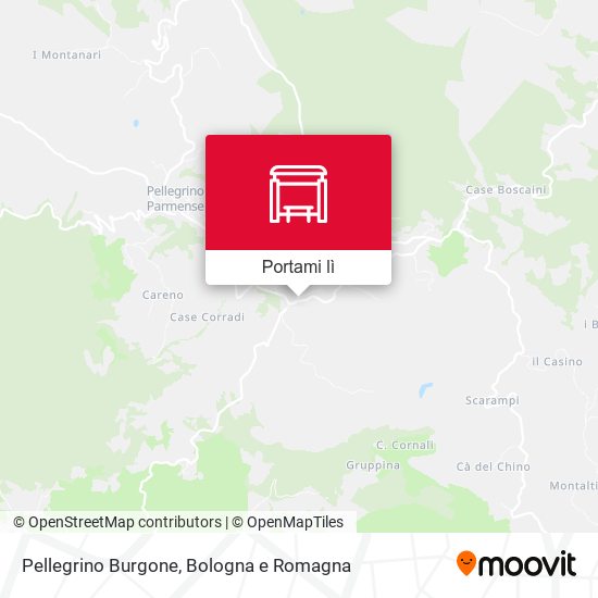 Mappa Pellegrino Burgone